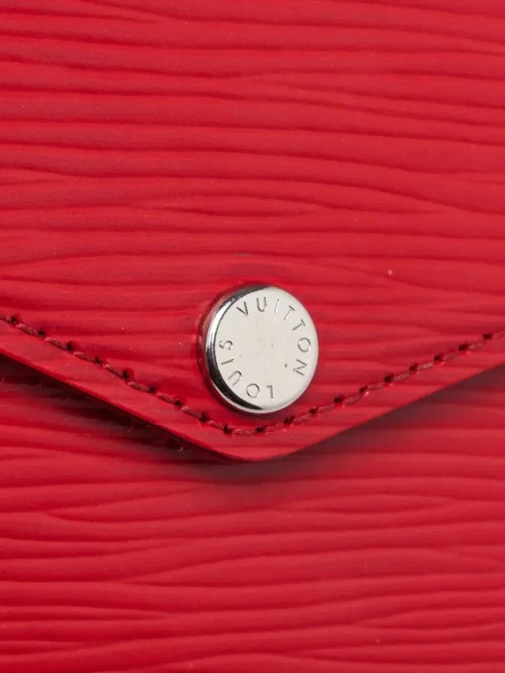 Louis Vuitton Red Epi Leather Felicie Pochette Bag